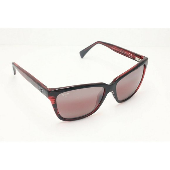 Maui Jim Jacaranda MJ 763-07C Square Tortoise Polarized Sunglasses Pink Lens (B) - Picture 4 of 5